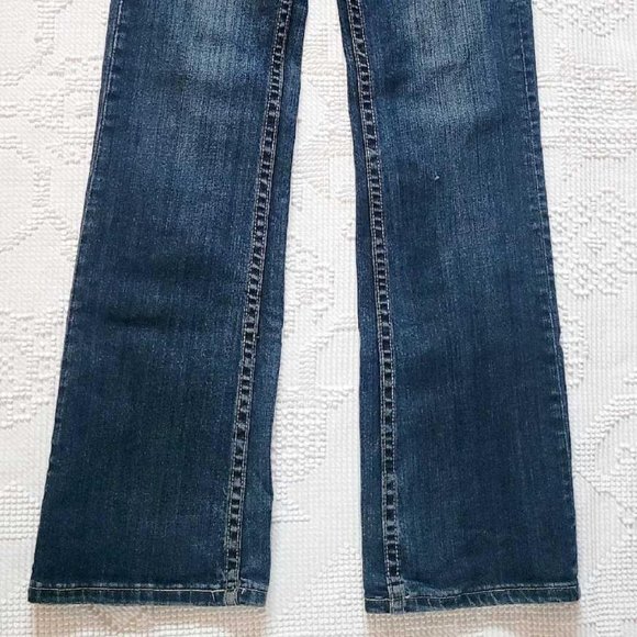 "Cowgirl Tuff Co." Ladies' Bootcut "Jazzy" Jeans (Size W:24 / L:33) - Picture 6 of 13